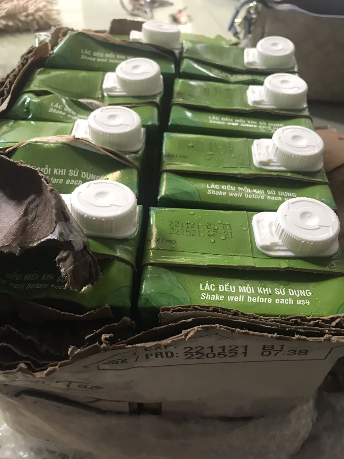 Sản phẩm lỗi hư hỏng rất nặng