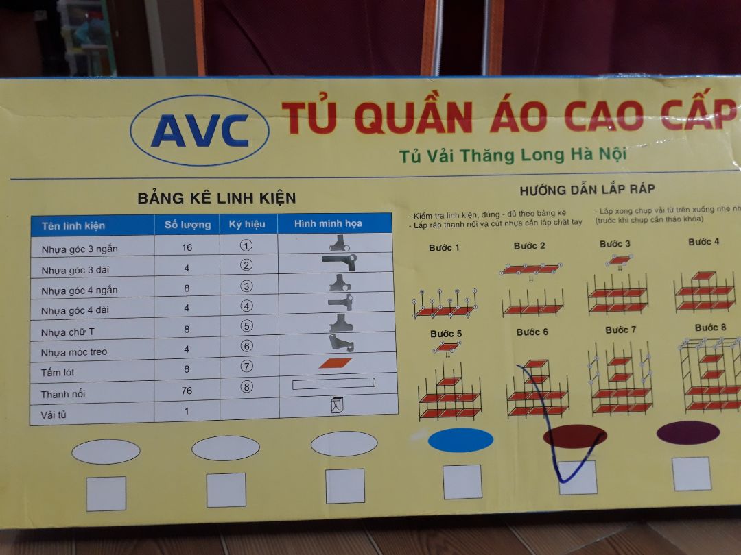 sản phẩm chắc chắn, đẹp . Hướng dẫn dễ hiểu
shop giao hàng nhanh và đóng gói rất cẩn thận . Lại kèm cho mình 1 card cảm ơn
 cực dễ thương . 
cảm ơn shop nhiều nhé.
các bạn chỉ cần có tâm như thế, thì chắc chắn sẽ nhận lại những đáp trả dễ thương. 
Chúc các bạn nhận thêm nhiều đơn hàng nữa nghen.