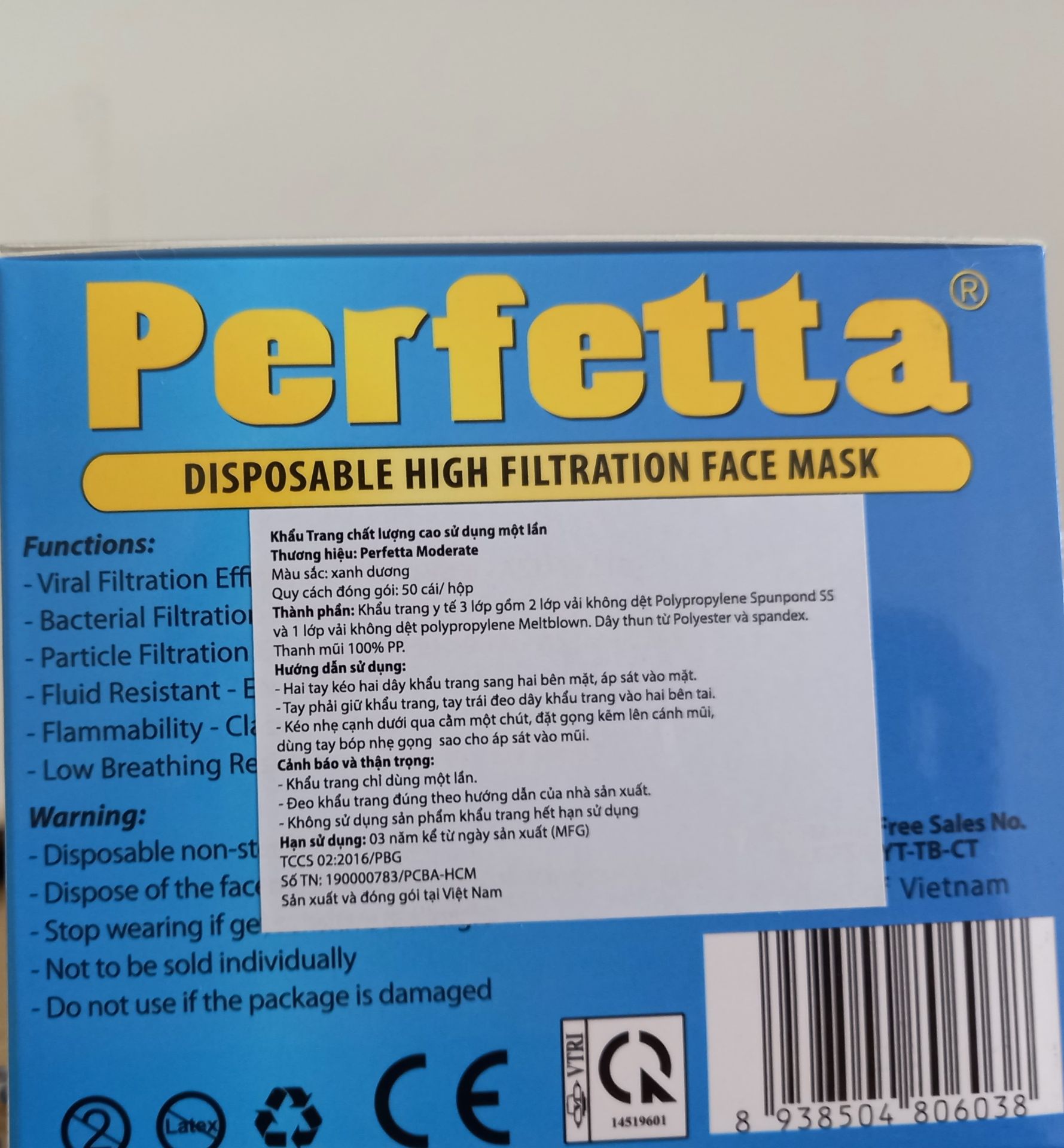 Đóng gói chắc chắn. Sản phẩm chất lượng có tem chống hàng giả. Đã dùng qua nhìu loại khẩu trang nhưng vẫn ưng loại này nhất, cả gđ dùng mấy năm nay, đeo cả ngày k hề bị đau tai.  Giao hàng nhanh chóng.