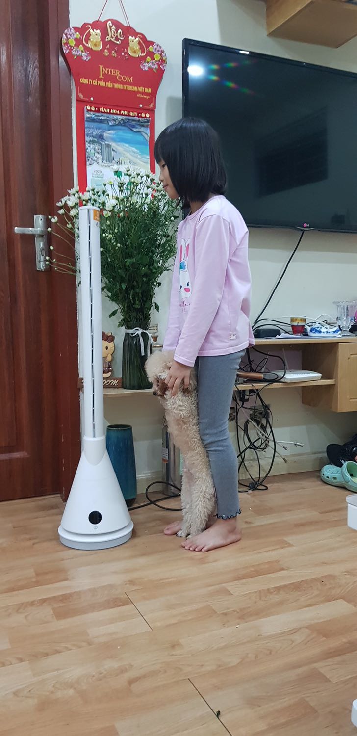 May quá. Vừa rét thì nhận đc quạt. Nhìn ngoài đẹp hơn trên ảnh. Làm ấm rất nhanh, hơi ấm dễ chịu hơn dùng điều hoà. Có cả chức năng làm mát như quạt thông thường nên sử dụng được quanh năm. Chạy rất êm, gần như không gây ra tiếng ồn. May quá. Vừa rét thì nhận đc quạt. Nhìn ngoài đẹp hơn trên ảnh. Làm ấm rất nhanh, hơi ấm dễ chịu hơn dùng điều hoà. Có cả chức năng làm mát như quạt thông thường nên sử dụng được quanh năm. Chạy rất êm, gần như không gây ra tiếng ồn.