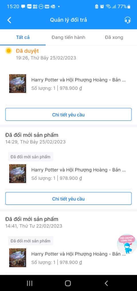 Tiki đóng gói quá tệ cuốn sách 3,5kg mà chỉ bỏ vào thùng mỏng thùng quá to sản phẩm xục xịch giao tới cấn móp lần thứ 1 đã yêu cầu đổi trả đã nhấn mạnh với nhân viên cskh là hãy note vào đóng gói kĩ giúp mình  vì sản phẩm giá trị cao và nặng. Nhưng có vẻ cô ta đã không  làm vậy, đổi trả lần thứ 2 vẫn cách đóng gói vô trách nhiệm và *** ngốc không  khác gì lần trước  và đương nhiên là sản phẩm giao tới LẠI cấn móp lần nữa  thậm chí còn cấn móp nặng hơn lần trước.  UPDATE là lần thứ 3 đổi trả vẫn đóng gói y như cũ và vẫn cấn móp nha. Đừng ai mua hết mua cuốn truyện cả triệu bạc mà giao tới cấn móp vậy mua chi