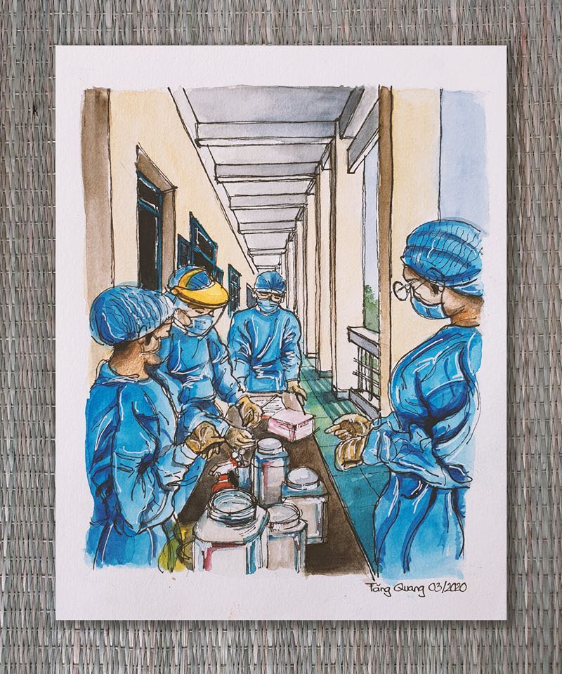 Sách rất cảm động, tranh vẽ đẹp, mình hiểu hơn về đại dịch và sự vất vả của các bác sĩ cũng như các anh bộ đội