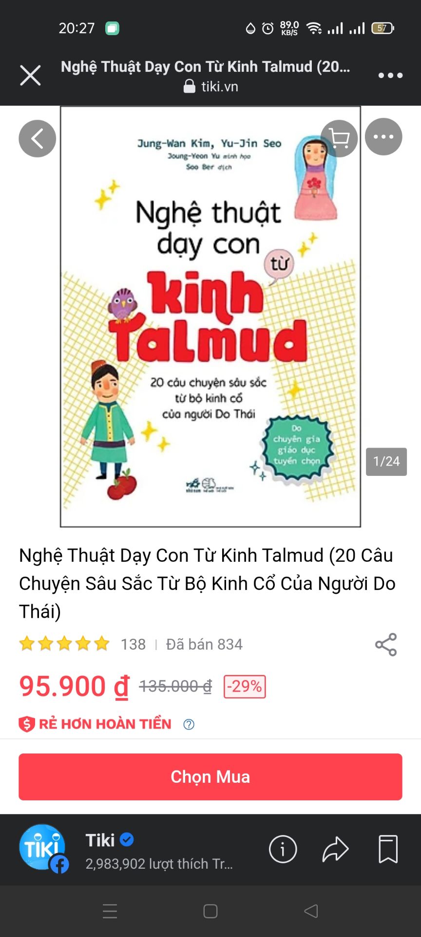 sách hay nội dung thú vị trẻ rất thích mình đã mua cả bộ hết sức ưng ý từ chất lượng sách đến dịch vụ giao hàng và shop
