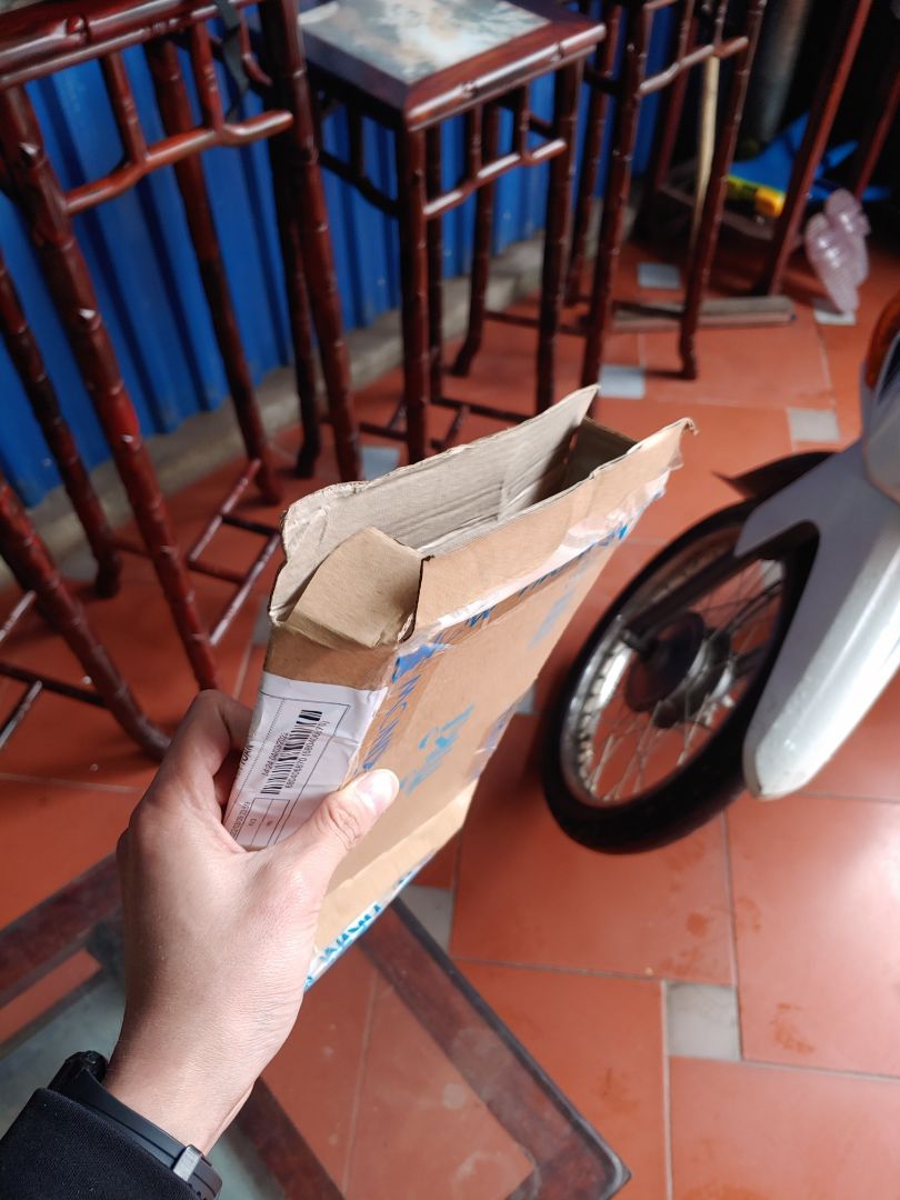 cách thức đóng gói rất ẩu.