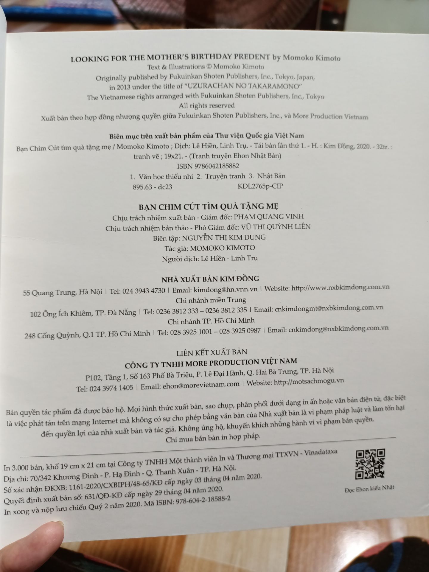 mua sale 10k
sách màu dày , đẹp
bé hợp tác tốt
nội dung dễ hiểu
đọc qua một lần là nhớ khá nhiều, hơn 80% nội dung