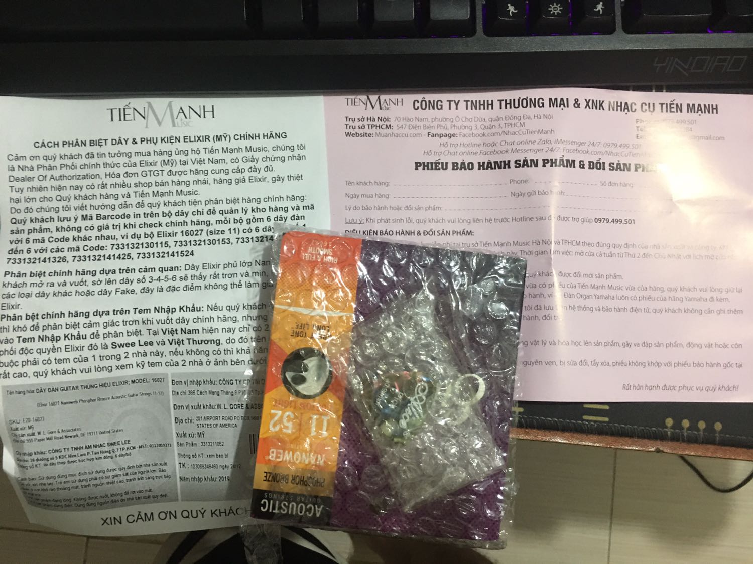 Chưa bao giờ thất vọng về Tiki
Shop và tiki giao hàng cũng rất nhanh, đóng gói cẩn thận. Có cả hướng dẫn phân biệt hàng giả