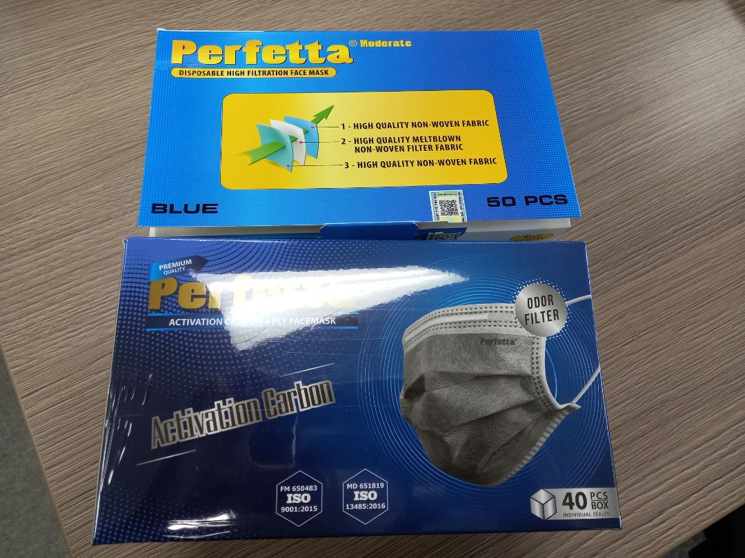 Vẫn trung thành với Perfetta, khẩu trang chất lượng rất tốt, mang cả ngày không bị đau tai. Đóng gói sản phẩm chắc chắn nhìn rất lịch sự, giao hàng hsd còn rất dài.