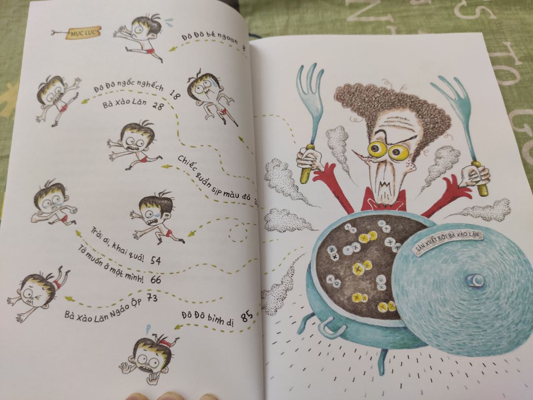 Truyện kể về cậu bé Đô Đô vì muốn được khen là bé ngoan nên chấp nhận làm cả những việc khiến bản thân không thoải mái, sau có bà giúp việc kỳ quặc xuất hiện bắt cậu nhìn thẳng vào sự thật... Giọng văn miêu tả vừa mạch lạc vừa giàu tính tưởng tượng, có bài học đạo đức, lại nhiều tranh rất đẹp. Sách hợp với lứa tuổi tiểu học nhưng một con cháu tuổi mầm non của cũng đòi, còn mình già thế này đọc vẫn cười rinh rích. Truyện mỏng mỏng, nhảm nhảm mà vẫn có bài học đạo đức, tranh màu đẹp, hợp với các cháu cấp 1. (tranthutrang.net)