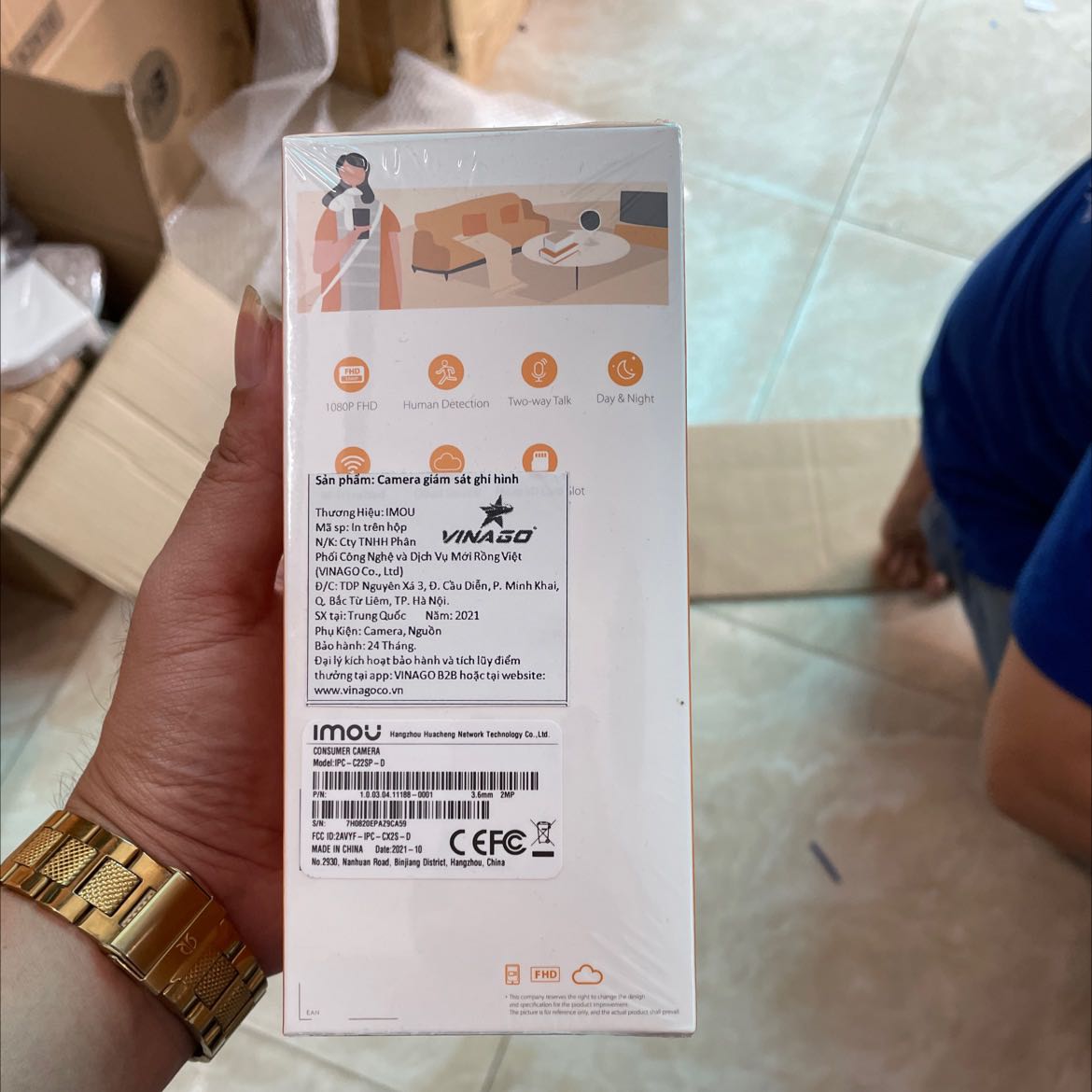 Hình ảnh rõ nhỏ gọn, shop hỗ trợ nhiệt tình, cài đặt hướng dẫn hàng chính hãng đầy đủ trên YouTube chỉ cần xem qua là cài đặt được cảm ơn shop rất nhiều