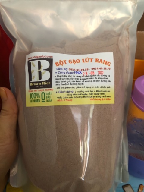 Bột thấy thơm mà mình uống chưa quen lắm hy vọng sẽ đạt được hiệu quả