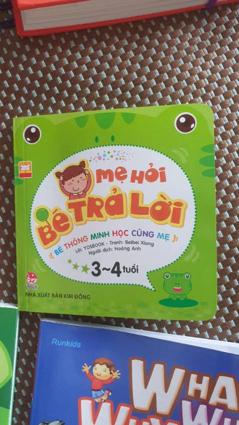 Sách hơi nhỏ
Màu sắc rõ nét, nội dung phù hợp với tuổi