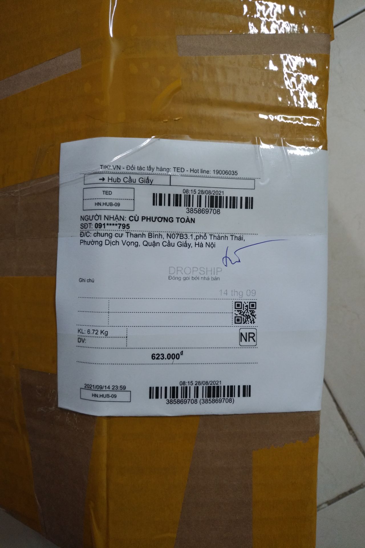 đã nhận. đóng gói cẩn thận, giao hàng nhanh. chưa dùng nên chưa đánh giá về chất lượng