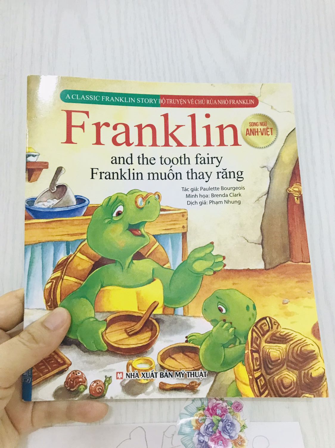 Chú Rùa Flanklin muốn thay răng