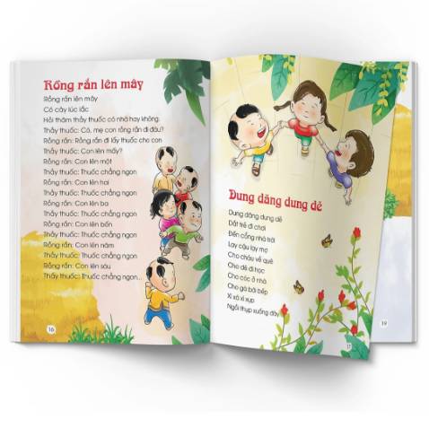 Sách hay phù hợp với trẻ mầm non. Những câu chuyện kể gần gũi, những bài thơ vần điệu dễ thuộc dễ nhớ. Bé nhà mình rất thích.