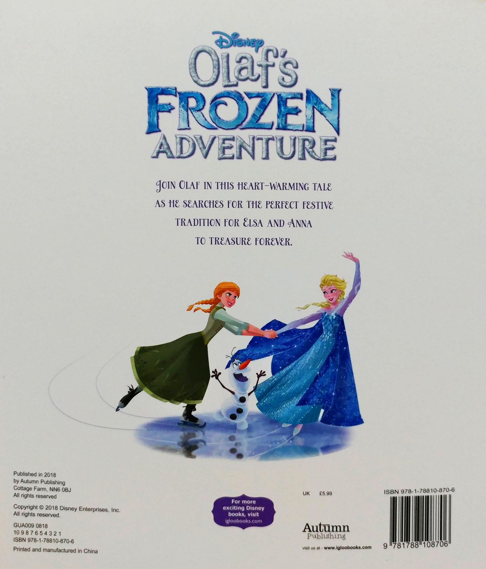 cuộc phiêu lưu băng giá của Olaf