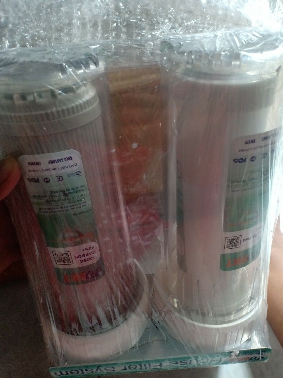 SP đúng mô tả, giao hàng nhanh hơn dự kiến, chưa đánh giá đc hiệu quả lọc phèn có như giới thiệu hay kg.