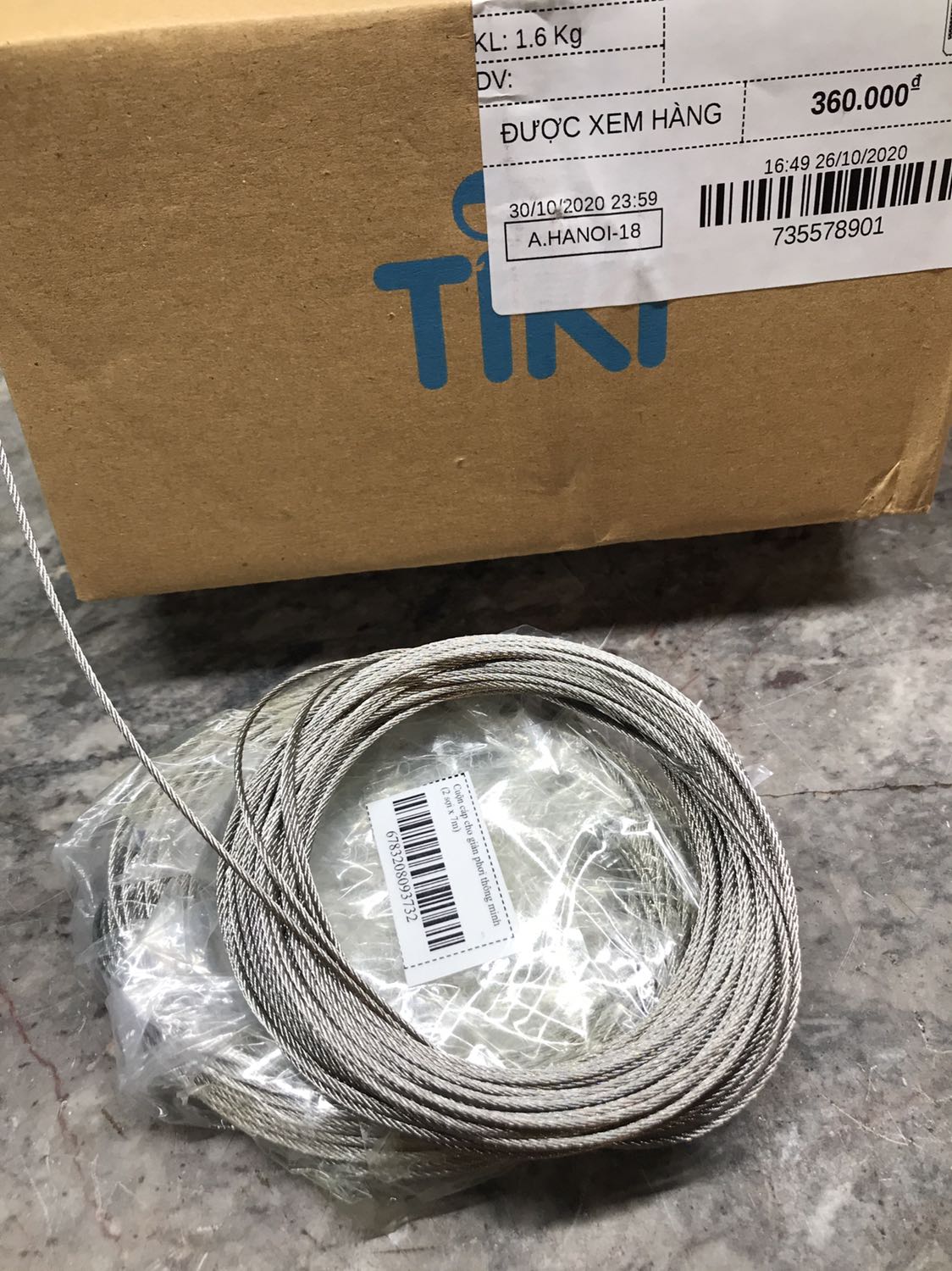 Hàng đóng gói cẩn thận, chu đáo. Chất lượng tốt. Tôi mua để treo xe đạp cho gọn. Được anh bạn giới thiệu và đã lắp rồi. Thật tiện lợi, giá cả hợp lý