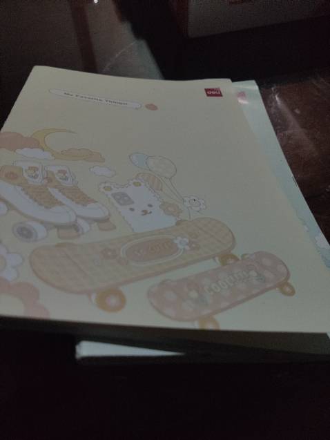 Trang mỏng,giấy dễ rách,vở mỏng...can't lẹ