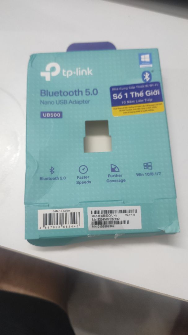 Hàng chất lượng, gắn vào chờ mấy phút Win tự động cập nhật driver. Bluetooth 5.0 nên kết nối ổn định hơn cái cũ Rồi 4.0 của mình. Hàng chất lượng, gắn vào chờ mấy phút Win tự động cập nhật driver. Bluetooth 5.0 nên kết nối ổn định hơn cái cũ Rồi 4.0 của mình.