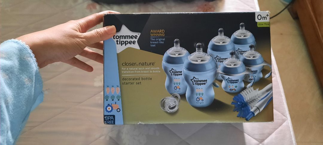 Nhận được hàng đầy đủ như miêu tả. Nhưng bé nhà mình không hợp tác lắm.