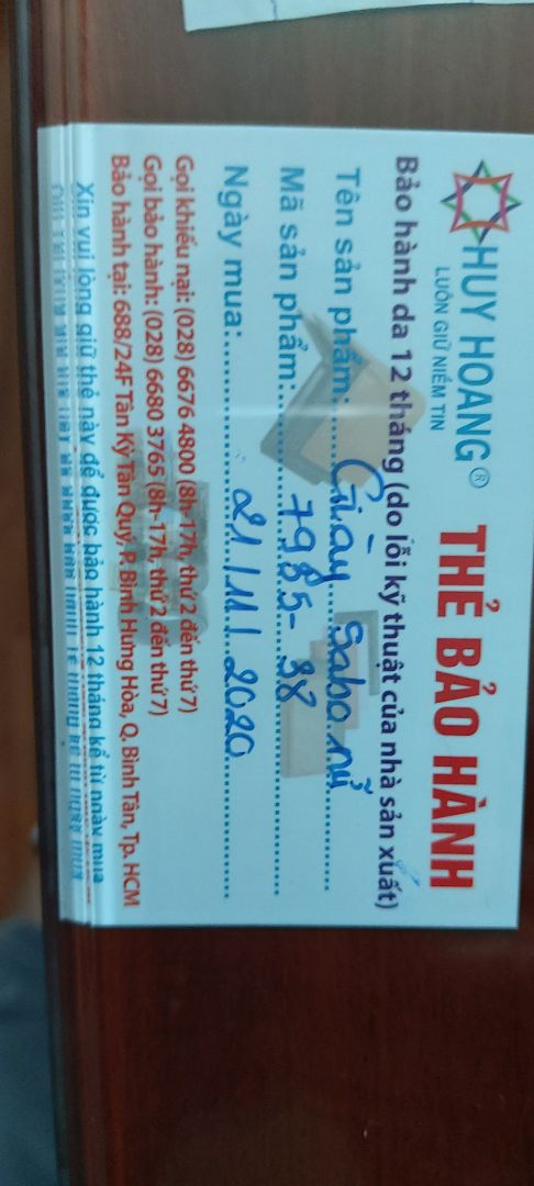 Xác nhận còn hàng mất 3 ngày sau khi Tiki tiếp nhận. Quá lâu hơn các chỗ khác. Tuy nhiên đóng hàng, chuyển hàng và giao hàng nhanh sau đó 2 ngày nhận được. Hàng đẹp, mang êm, đúng như mẫu .Lẽ ra cho 5 sao nhưng shop xác nhận quá chậm đến hơn 48 tiếng,qua ngày thứ 3 tôi theo dõi đơn hàng rất bực mình nên trừ 3 sao còn 2 sao thôi.