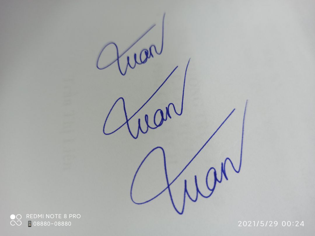 Chất lượng hoàn thiện sản phẩm rất tốt, bút viết đẹp, ký rất mềm mại.
Thời gian giao hàng nhanh, giá khuyến mại rất tốt. Chất lượng hoàn thiện sản phẩm rất tốt, bút viết đẹp, ký rất mềm mại.
Thời gian giao hàng nhanh, giá khuyến mại rất tốt.