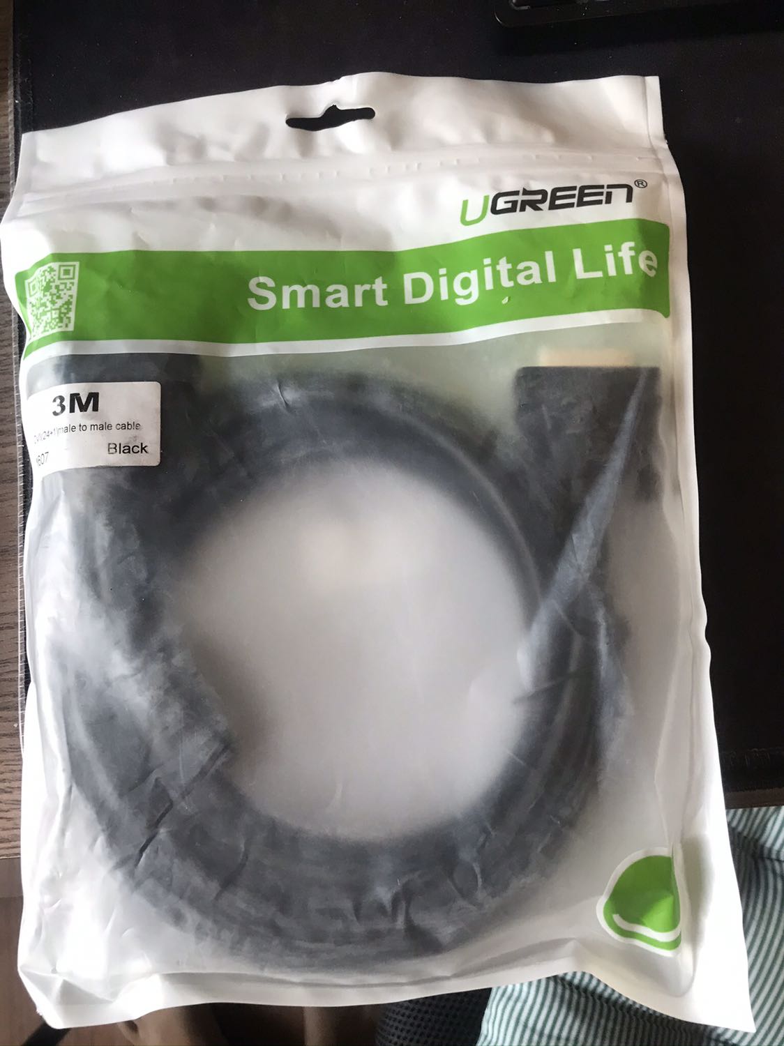 Tiki giao hàng nhanh, đóng gói đẹp, dây chính hãng chắc chắn đủ đồ dài, đầu nối đc mạ vàng.