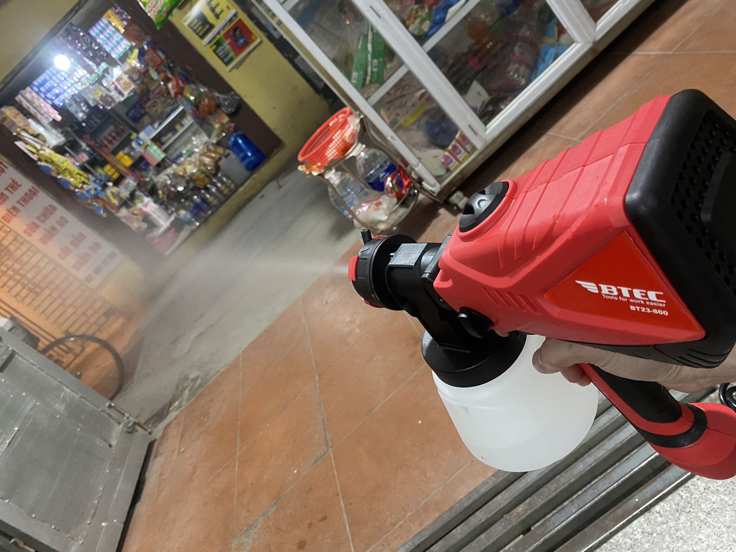 Súng phụt khoẻ ngon :)