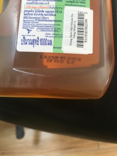 Đỉnh thật sự, cực kỳ hài lòng, quá uy tín. Hàng của Thái ( kèm sticker dán hdsd tiếng Việt) , chuẩn 1000ml, đóng gói bao bọc kĩ rất ưng, date lâu tháng 9/2023. 5 sao shop, giá tốt.