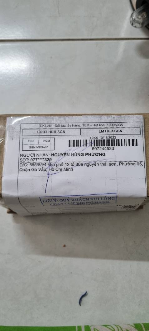 Hàng giao nhanh đúng như quảng cáo