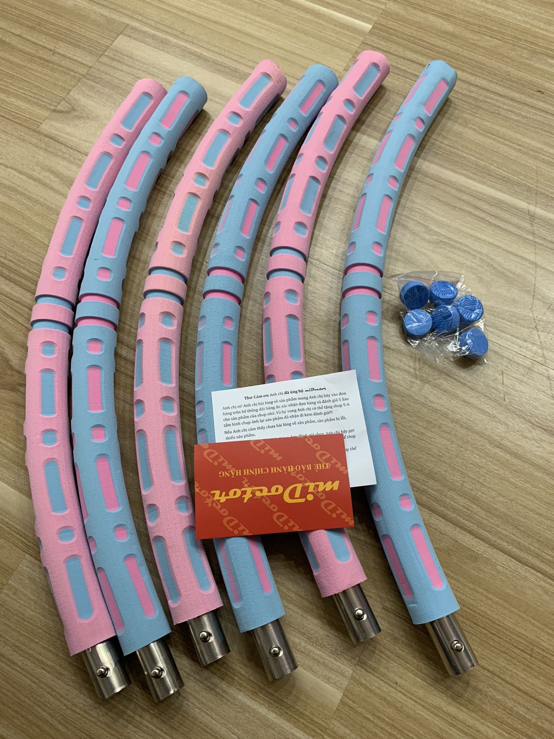 Ok luôn nhé, vòng lắc rất êm và thoải mái, độ nặng vừa phải đu chưa cho thêm gạo vào trong.. mua cho mẹ mà cu con còn thích hơn cả mẹ :))