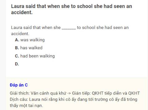 hừm sách in có vài chỗ bị lỗi phần bài tập áp dụng 15 câu tường thuật ,có vài câu in bị sai,mình dò đáp án thấy sai nên mình mới lên moon.vn để tra đáp án thì đáp án mình chọn đúng nhưng trong sách ghi khác,nhưng mà hàng vẫn rất ổn nhé sách đôi khi in vài chỗ bị sai thôi
