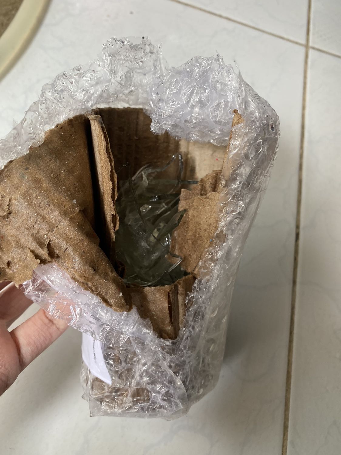 thứ tôi đặt hàng và thứ tôi nhận được hoàn toàn khác nhau