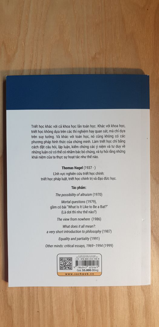 Cuốn sách "Ồ, thế có nghĩa là sao nhỉ? Một dẫn nhập ngắn vào triết học" được tác giả Thomas Nagel đưa đến tay bạn đọc. Đặc điểm suy tư, tâm sự của tác giả là bạn đồng hành cùng độc giả đi vào triết học. Từ khi Thales (cha đẻ của Định lí Thales) trở thành triết gia đầu tiên, con người bước vào triết học như sự giao thoa với ngay chính đời sống của bản thân mình. Nó thành một lĩnh vực mà vốn xưa nay dành sự quan tâm lớn đối với các chủ đề, vấn đề của những tri thức khác biệt. Thomas Nagel ngay từ đầu đã đặt câu hỏi trong chính tựa đề tác phẩm. Sự ngụ ý của ông giúp độc giả nhận ra điều đầu tiên: giữa con người cụ thể và triết học, đều có xuất phát điểm từ cách đặt câu hỏi về mọi thứ. Chức năng tuyệt vời như vậy xuất hiện khi con người chúng ta ở tuổi thiếu niên. Theo Nagel, con người hiểu về mọi thứ theo cách đặt sự nghi vấn: vì sao nó như vậy? nó có thể tốt hơn, hay tệ đi không?.... 

Văn phong cởi mở, sâu lắng, đầy tính xây dựng của Nagel thể hiện qua các chủ đề cơ bản dẫn vào triết học như: Tâm trí, Ngôn từ, Tự do, Đúng - Sai, Công lý, Cái chết, Ý nghĩa cuộc đời,... Điều bất ngờ ở chỗ, nó theo một hành trình đi từ chính trái tim - khối óc của mỗi người đến việc chúng ta trầm lắng hơn, tâm tư hơn về những điều mình đã và chưa làm. Đến khoảnh khắc bừng tỉnh, ta để lại cho cuộc sống cái cách ta hiểu về ý nghĩa cuộc đời.

Dù tôi hay bất cứ ai ở hoàn cảnh hay vị trí ra sao trong phần đời còn lại, thì hẳn chúng ta đều không hoàn toàn cô độc. Vô hình chung cảm nhận như cách mà Nagel tâm niệm: "thúc đẩy sự hiểu biết về thế giới và bản thân chúng ta sâu sắc hơn một chút" (tr. 10, Dẫn nhập)
