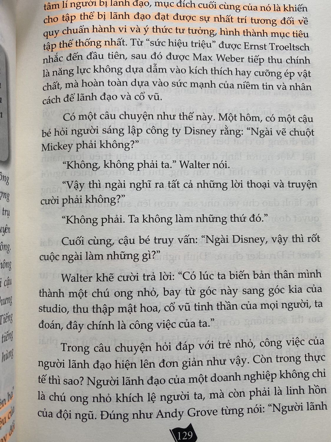 Quyển sách rất hay dành cho những ai đang và sẽ làm người đứng đầu của tổ chức. Sách có lối hành văn và cách phân tích giống quyển Từ tốt đến vĩ đại - Jim Collin, tứ thư lãnh đạo - Hoà Nhân, Nghệ thuật xây dựng và lãnh đạo tập đoàn - Jack Ma