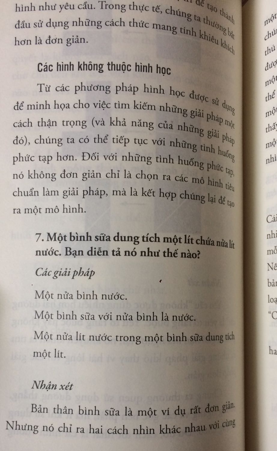 Lateral Thinking - Tư duy đa chiều, là một thuật ngữ chưa từng xuất hiện trước đó, tại sao nó phải ra đời, nó giúp ta điều gì ?
Làm thế nào một chuyên gia về lĩnh vực y học lại có thể cho ta góc nhìn mới mẻ (thậm chí có thể hoàn toàn khác ) về khả năng “thiết kế”, hay “sáng tạo” của chúng ta ?
Liệu nó có thể thực hành được hay chỉ đơn thuần mang tính lý thuyết ?
Cuốn sách bao quát nhiều khía cạnh của thiết kế (không chỉ nằm trong lĩnh vực ký thuật & nghệ thuật ), cùng với đó là nhiều bài tập thú vị, rất dễ để áp dụng cho tình huống thực tế.
( Có thể kể đến như trong bức ảnh tôi cung cấp bên trên )
