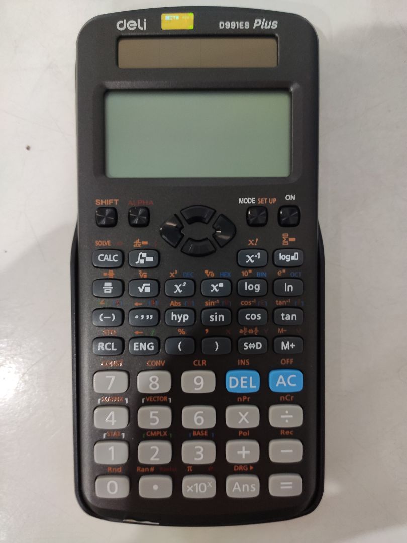 máy tính quá tốt, màn hình to hiển thị phép tính đầy đủ, giao hàng siêu nhanh. Like mạnh!