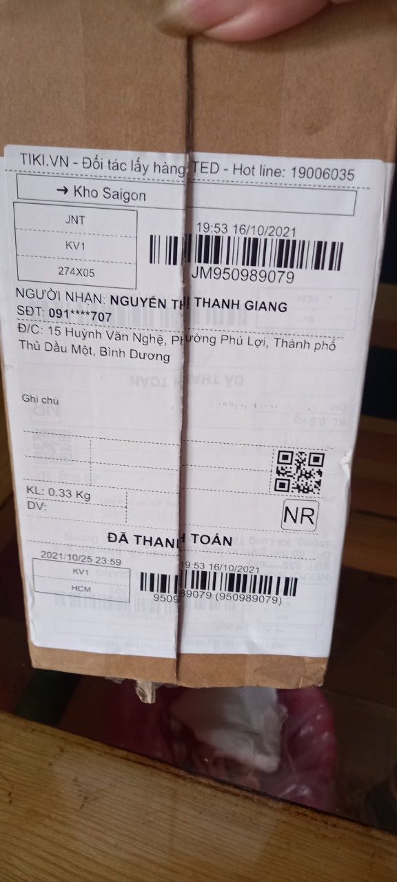 Tôi không nhận được hàng. Hàng có giao lầm không?