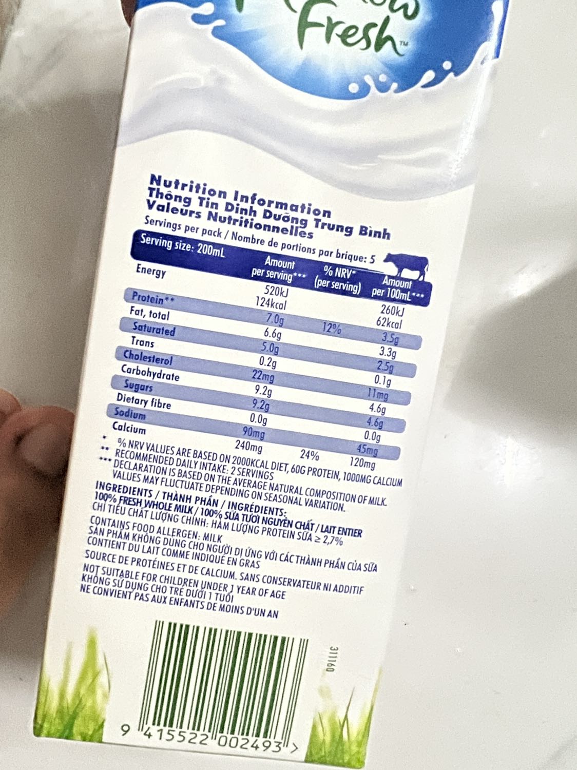 Giao nhanh, date mới, thùng còn nguyên, đc đóng gói kỹ, thùng giao tới còn nguyên, đc quấn màng bên ngoài nên trời mưa lớn vẫn k bị sao, giá 430k thùng