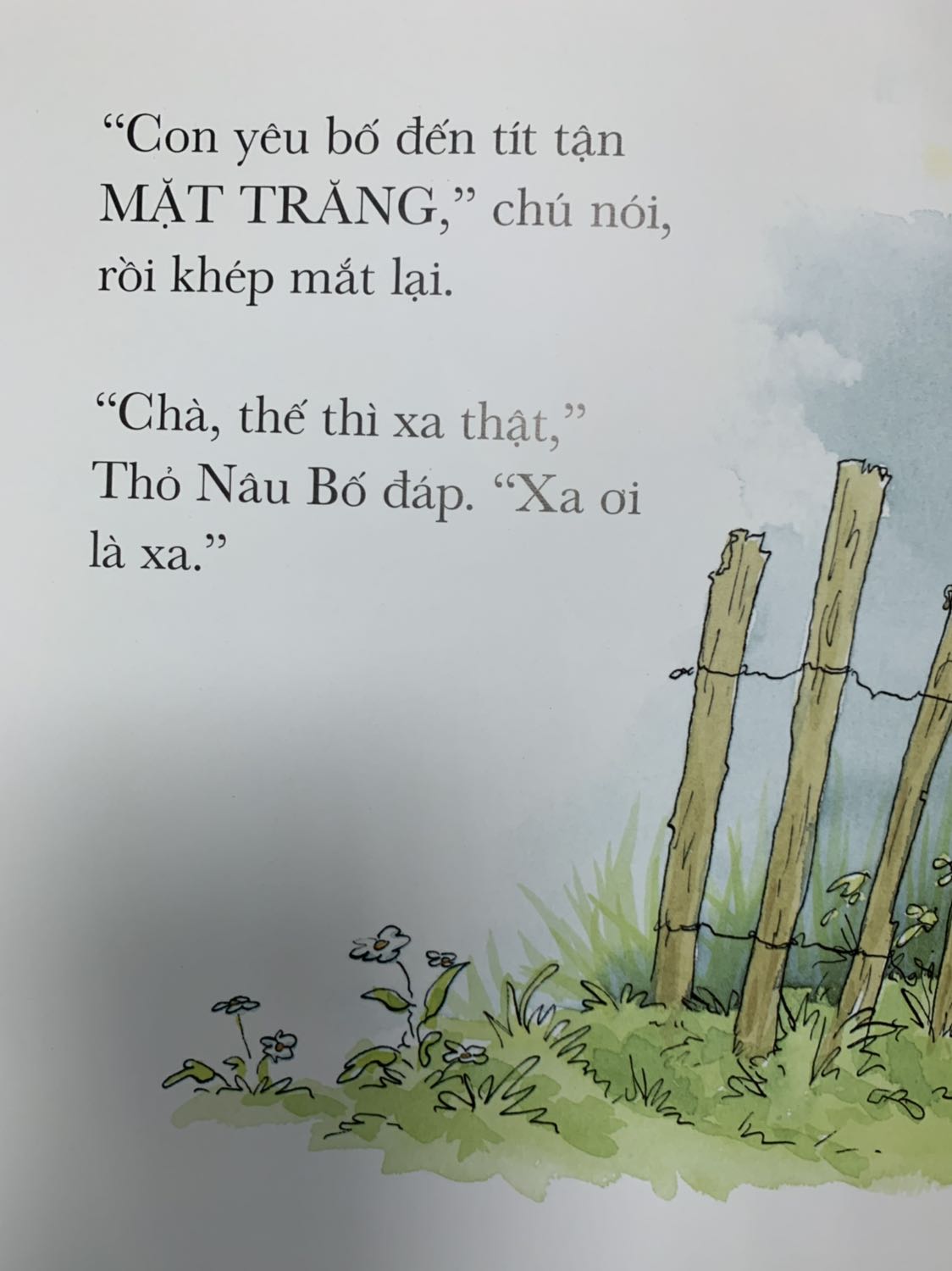 Một câu chuyện nhẹ nhàng mà vô cùng cảm động. 
Tình cha lúc nào cũng bao la hơn biển trời