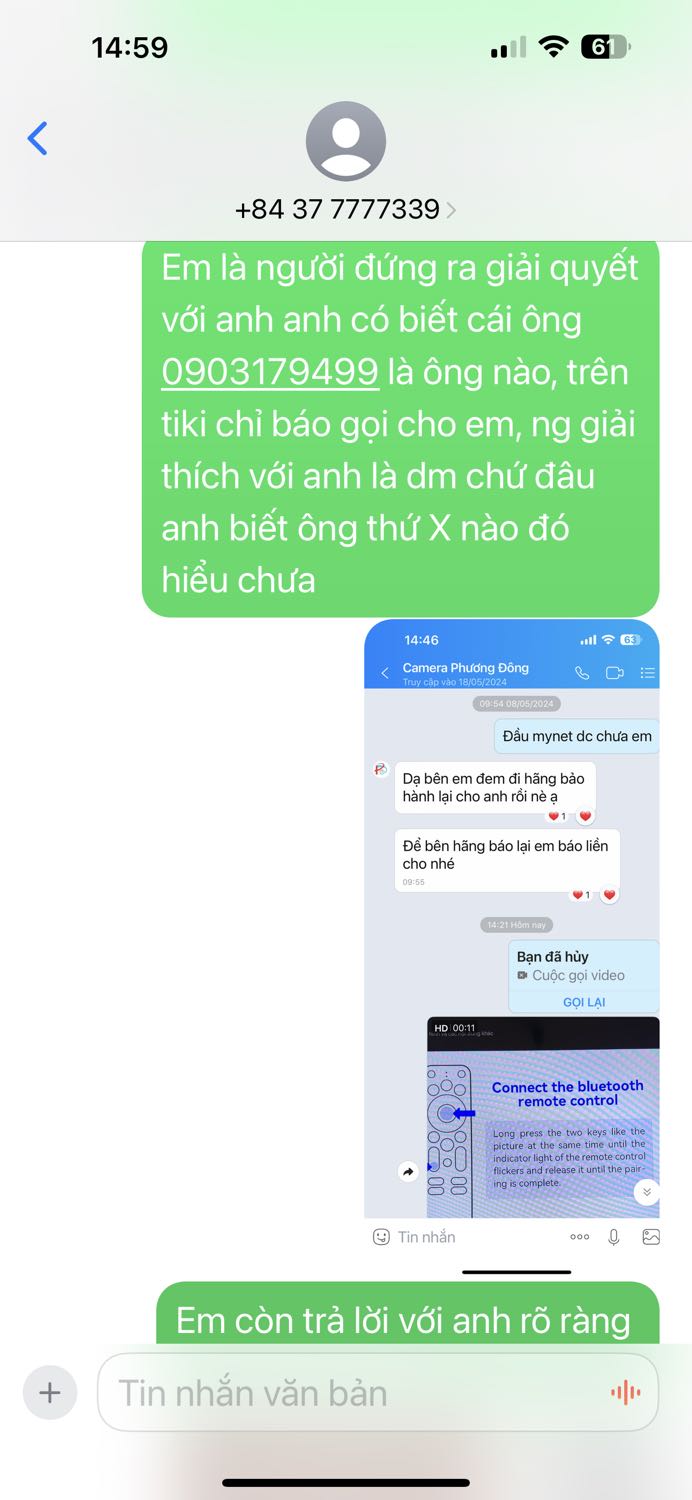 Không bảo hành sản phẩm, came ra phương đông pphoois hợp với shiper *** khách hàng, tiki thiếu trách nhiệm. Tốt nhất xoá tiki và camera phương đông