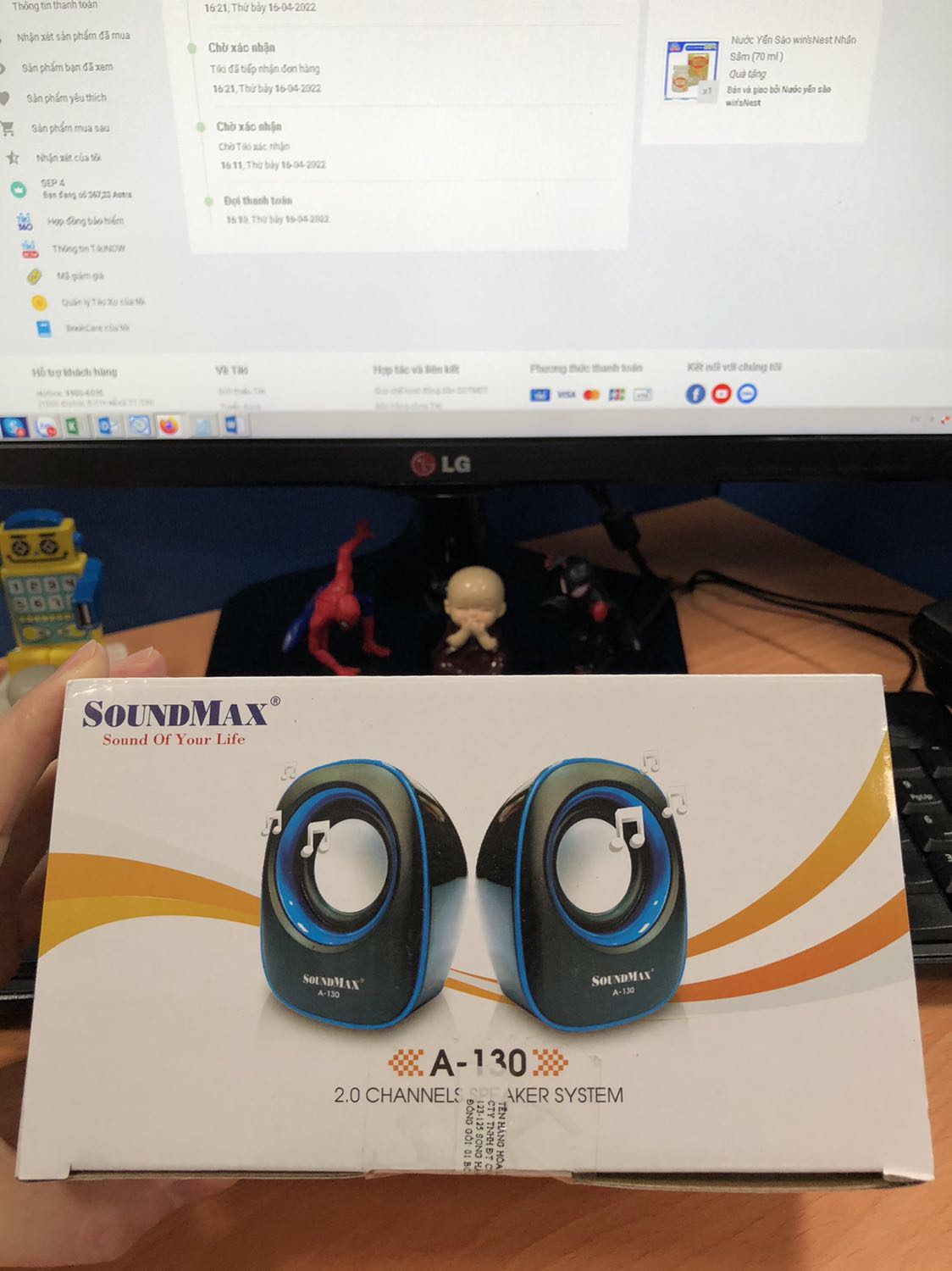 Loa này mình mua 1 cặp rồi, dùng được 4 năm rất bền, nghe rõ ràng, thích hợp cho làm việc và học tập