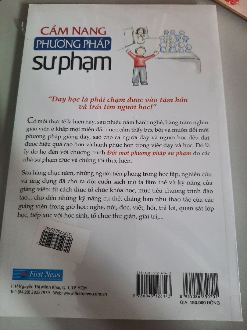 cuốn sách rất hữu ích cho những ai quan tâm đến phương pháp sư phạm