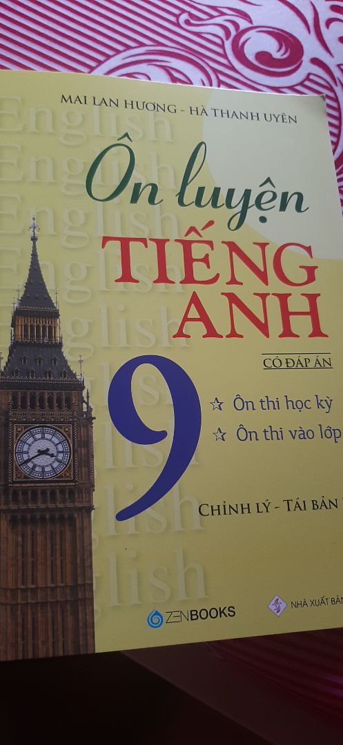 sản phẩm đầy đủ thông tin rcm cuốn này cho những ng bị mất căn bản học và làm bài tập cuốn này kèm lên ytb học và được nghe giảng sẽ lấy được căn bản rất nhanh
