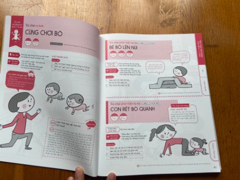 Sách đẹp, minh họa dễ hiểu, hấp dẫn, nhiều hđ để chơi cùng với con