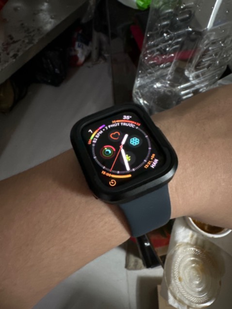 chưa ổn lắm khi sài cho 44mm, còn hơi xê xích nhẹ