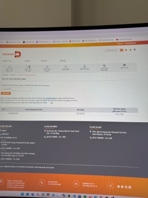 Sản phẩm đã hết bảo hành đúng như một khách hàng ở trên đã mua, có vẻ nhà bán hàng cố tình gửi sản phẩm hết bảo hành cho tôi. Yêu cầu nhà bán hàng giải trình và đưa ra phương án hỗ trợ ngay lập tức!!!