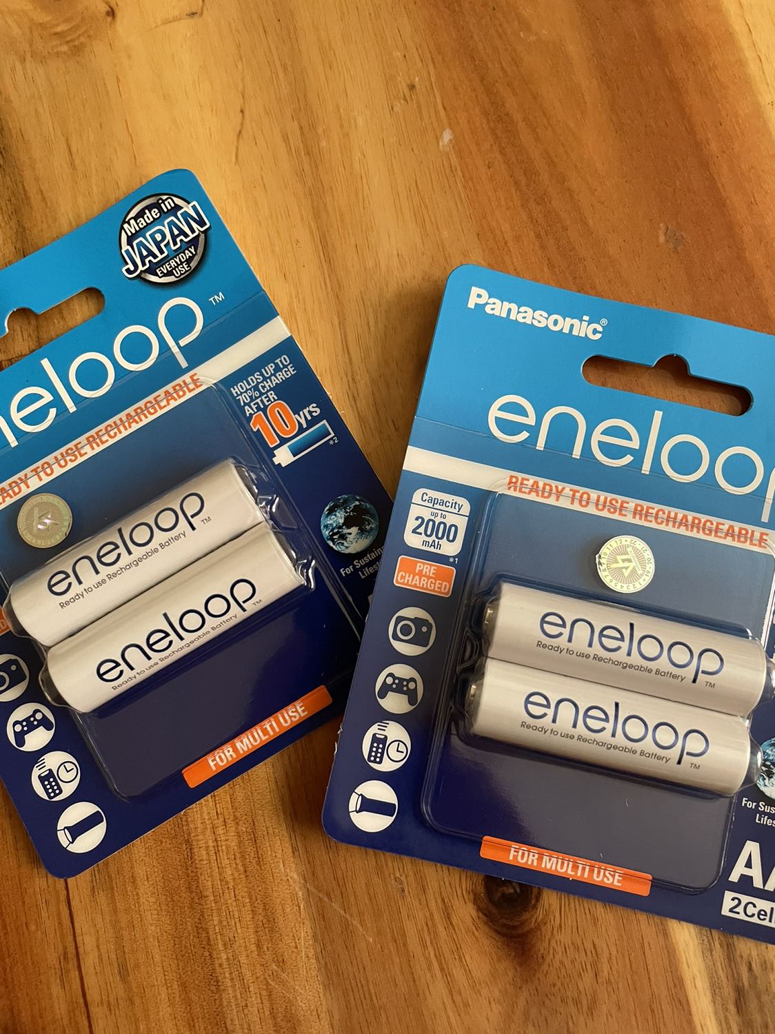 Hàng nhập khẩu chính hãng từ Pana VN nên thông tin đầy đủ, tiếng Việt, giá ổn. Đang thay hết pin ở nhà thành pin sạc mua từ shop này.