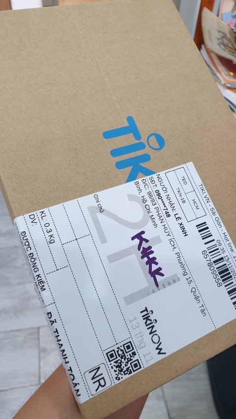 Mình đang đọc dở chừng thì bị mất sách do mang đi du lịch, vào Tiki đặt lại và cực kỳ hài lòng, giao hoả tốc, đóng gói cẩn thận, xinh xắn, nhìn là ưng.