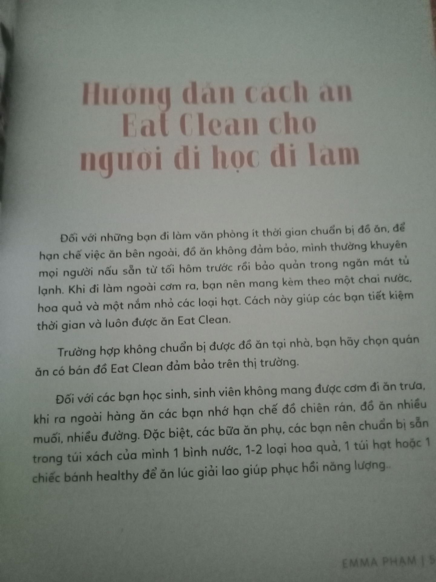 Chất lượng sách tốt, viết rất rõ ràng, nội dung hay và ý nghĩa. những công thức về nội dung nấu ăn mang lại nhiều lợi ích cho sức khoẻ.